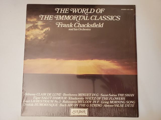 Frank Chacksfield and His Orchestra The World of the Immortal Classics vinyl record