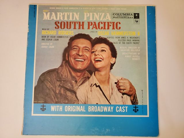 Original Broadway Cast South Pacific vinyl record