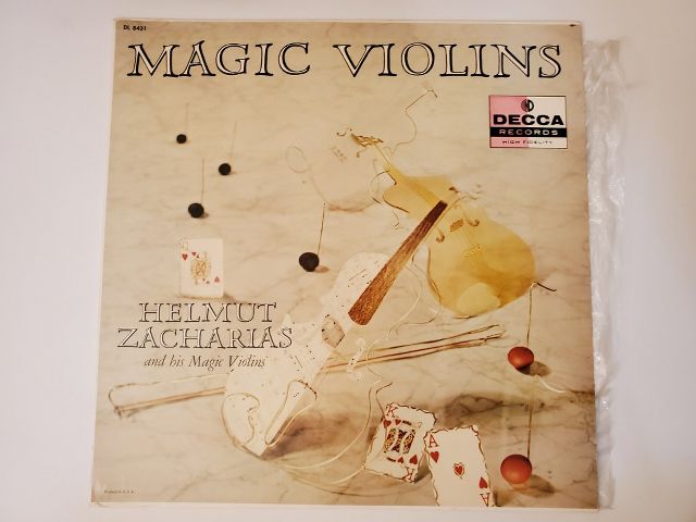Helmut Zacharias and his Magic Violins Magic Violins vinyl record