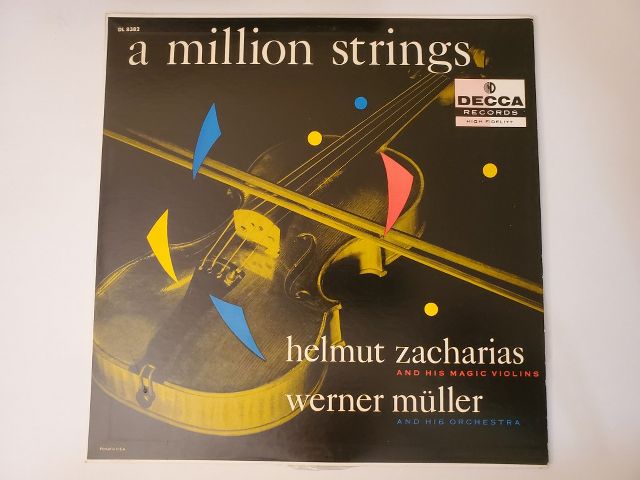 Helmut Zacharias & Werner M?ller A Million Strings vinyl record