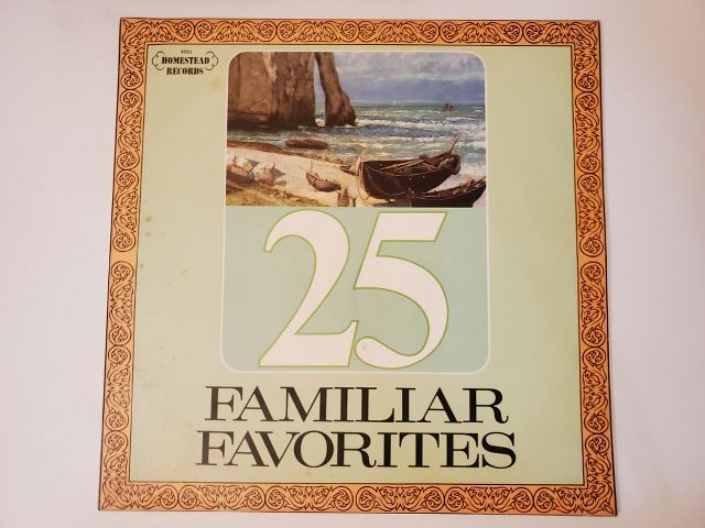 Unknown 25 Familiar Favorites vinyl record