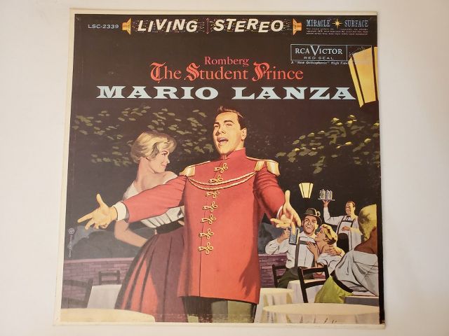 Mario Lanza The Student Prince vinyl record