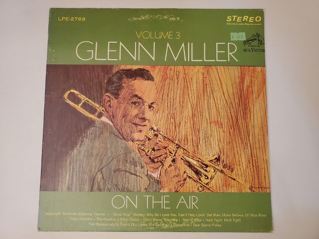 Glenn Miller On the Air Volume 3 vinyl record