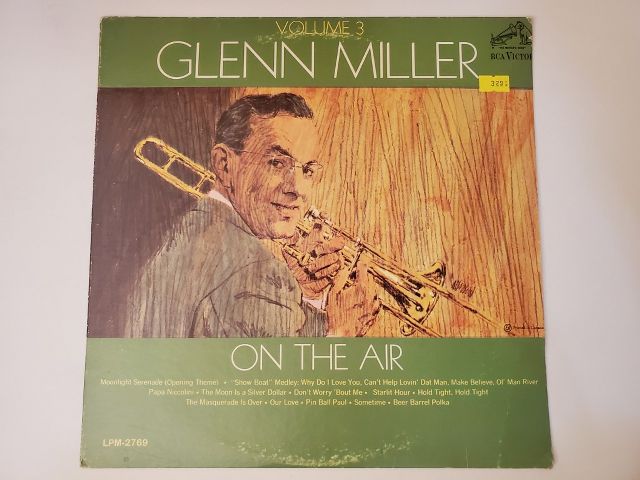 Glenn Miller On the Air Volume 3 vinyl record
