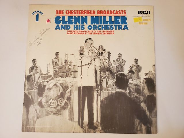 Glenn Miller and His Orchestra The Chesterfield Broadcasts, Volume 1 vinyl record