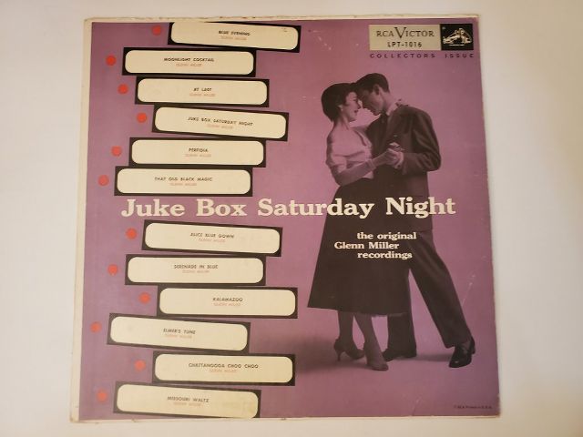 Glenn Miller Juke Box Saturday Night vinyl record