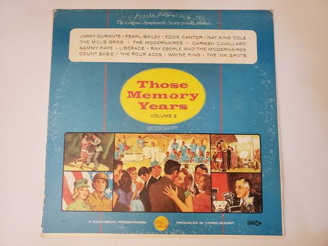 Various Artists Those Memory Years, Volume 2 vinyl record