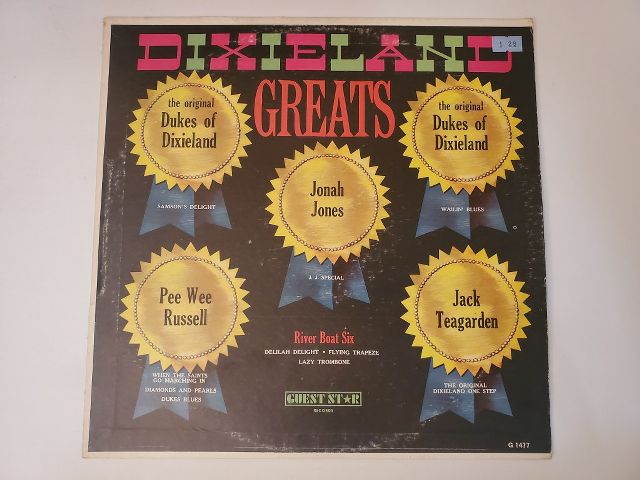 Various Artists Dixieland Greats vinyl record