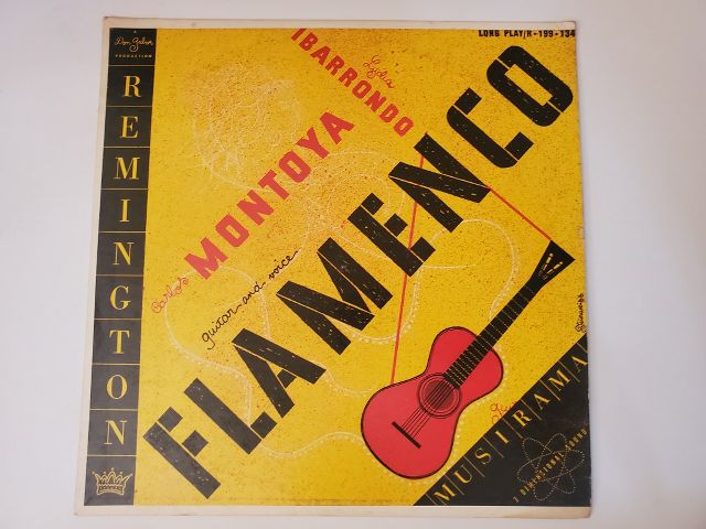 Carlos Montoya and Lydia Ibarrondo Flamenco vinyl record