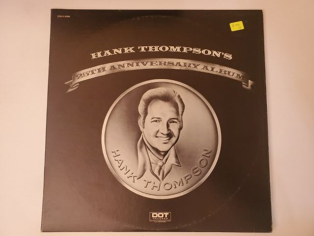Hank Thompson 25th Anniversary Album vinyl record