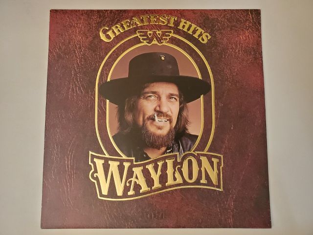 Waylon Jennings Greatest Hits vinyl record