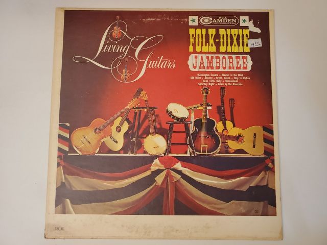 Living Guitars Folk-Dixie Jamboree vinyl record