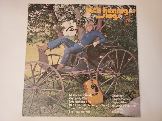Jack Hennig Jack Hennig Sings vinyl record