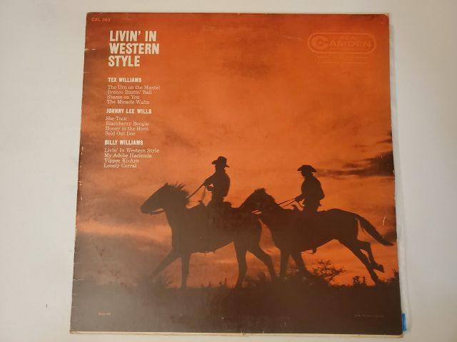 Various Artists Livin' in Western Style vinyl record