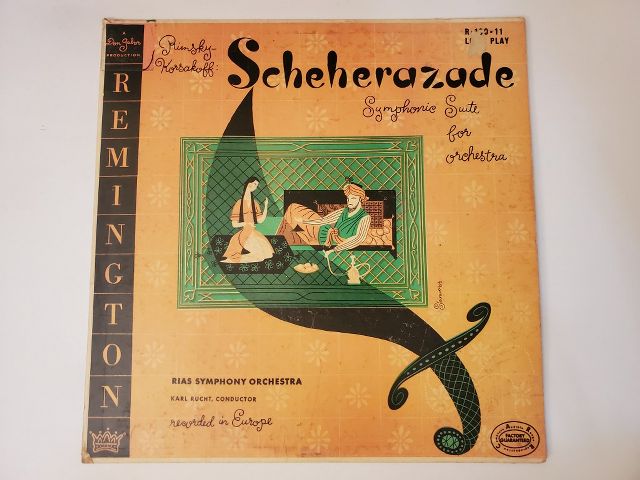 Nikolai Rimsky-Korsakov Scheherazade vinyl record