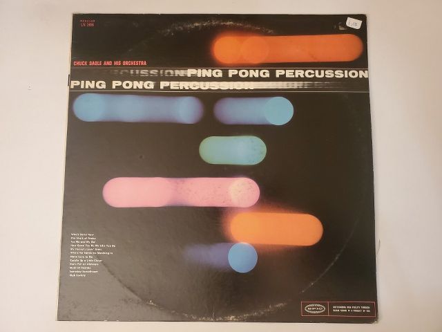 Chuck Sagle and His Orchestra Ping Pong Percussion vinyl record