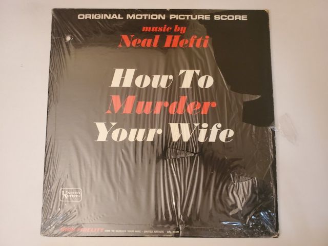 Neal Hefti How To Murder Your Wife vinyl record