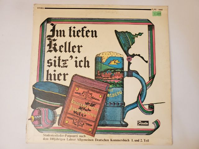 Unknown Im tiefen Keller sitz' ich hier vinyl record