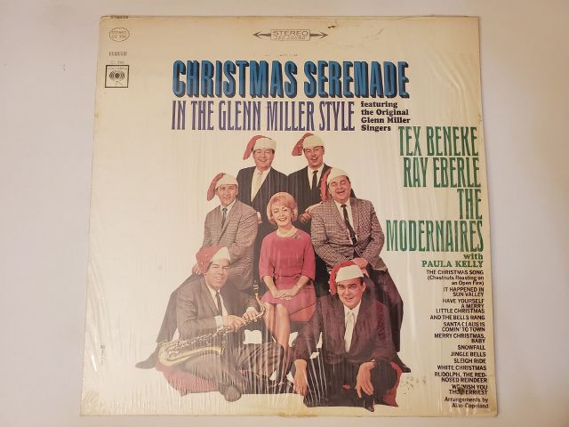 Tex Beneke, Ray Eberle, The Modernaires with Paula Kelly Christmas Serenade in the Glenn Miller Style vinyl record