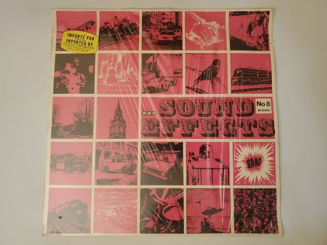 BBC Sound Effects No. 8 vinyl record