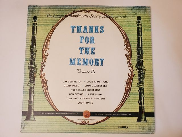 Various Artists Thanks for the Memory Volume III vinyl record