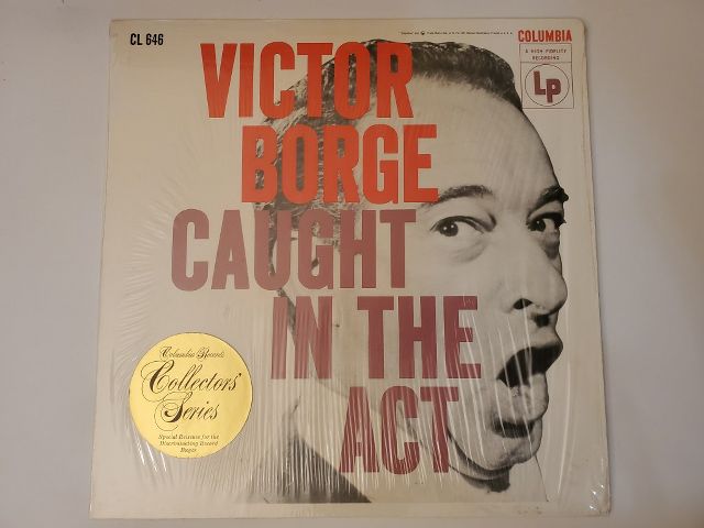 Victor Borge Caught in the Act vinyl record