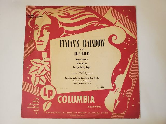 Ella Logan Finian's Rainbow vinyl record