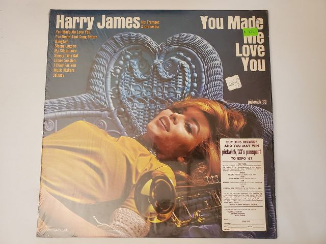 Harry James You Made Me Love You vinyl record