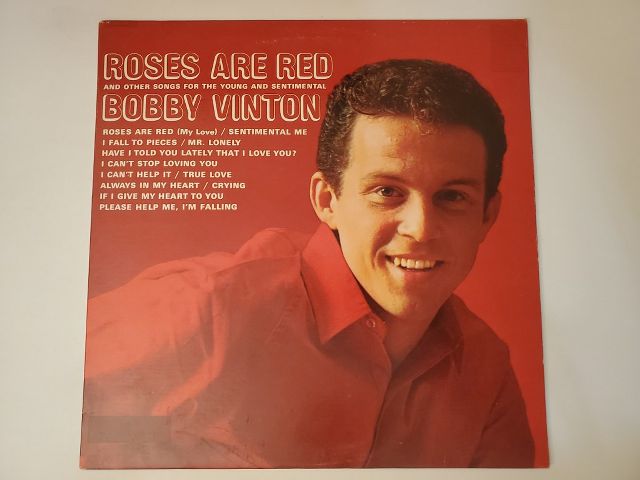 Bobby Vinton Roses Are Red vinyl record