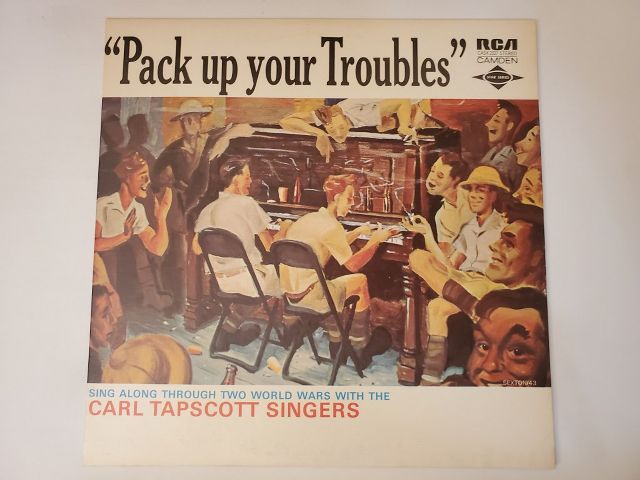 Carl Tapscott Singers Pack up Your Troubles vinyl record