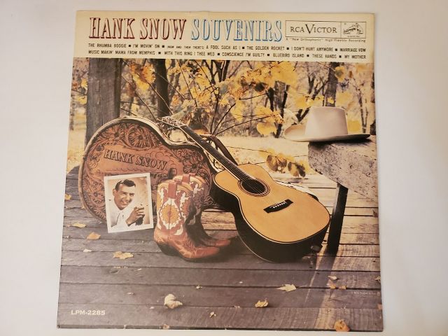 Hank Snow Souvenirs vinyl record