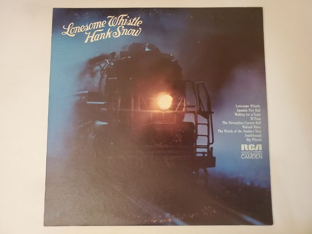 Hank Snow Lonesome Whistle vinyl record