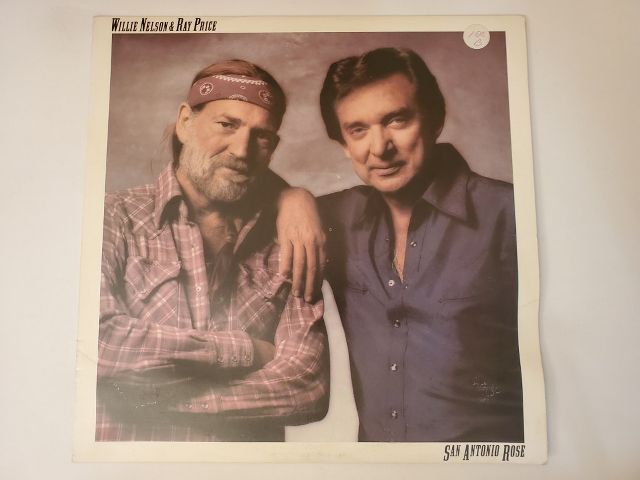 Willie Nelson & Ray Price San Antonio Rose vinyl record