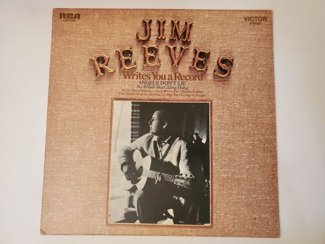 Jim Reeves Writes You a Record vinyl record