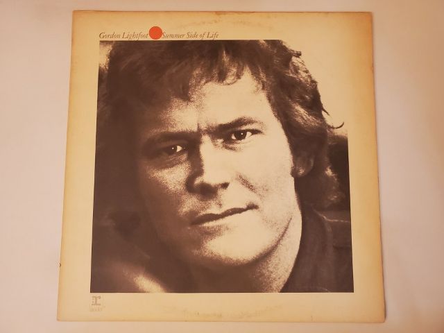 Gordon Lightfoot Summer Side of Life vinyl record