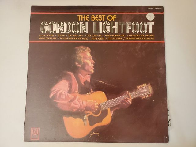 Gordon Lightfoot The Best of Gordon Lightfoot vinyl record