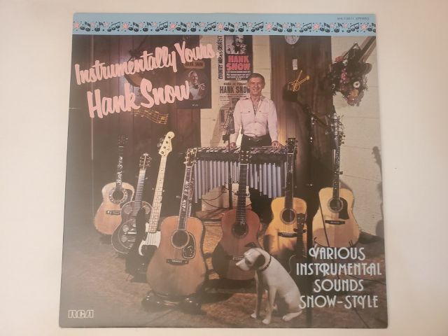 Hank Snow Instrumentally Yours vinyl record