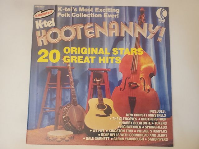 Various Artists K-tel Hootenanny vinyl record