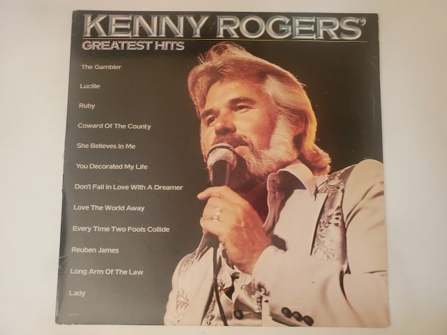 Kenny Rogers Greatest Hits vinyl record