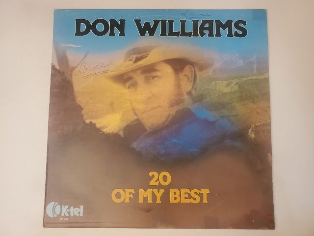 Don Williams 20 of My Best vinyl record