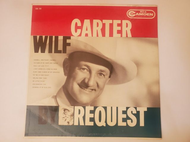 Wilf Carter By Request vinyl record