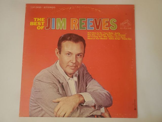 Jim Reeves The Best of Jim Reeves vinyl record
