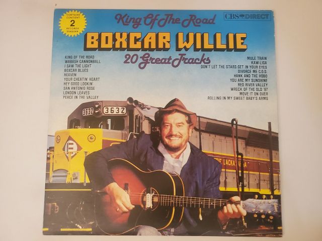 Boxcar Willie King of the Road: 20 Great Tracks vinyl record