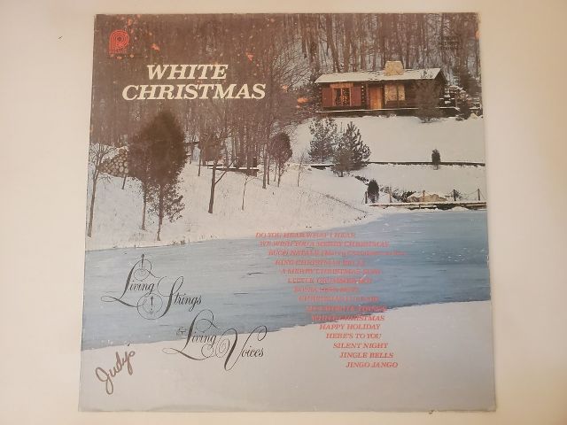 Living Strings & Living Voices White Christmas vinyl record