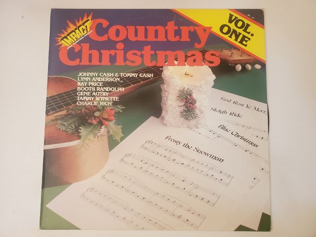 Various Artists Country Christmas Vol. One vinyl record
