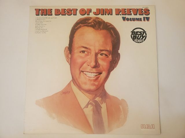 Jim Reeves The Best of Jim Reeves Volume IV vinyl record