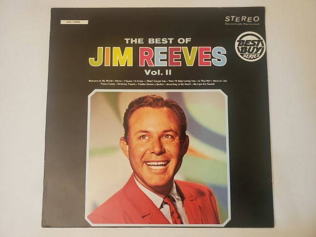 Jim Reeves The Best of Jim Reeves Vol. II vinyl record