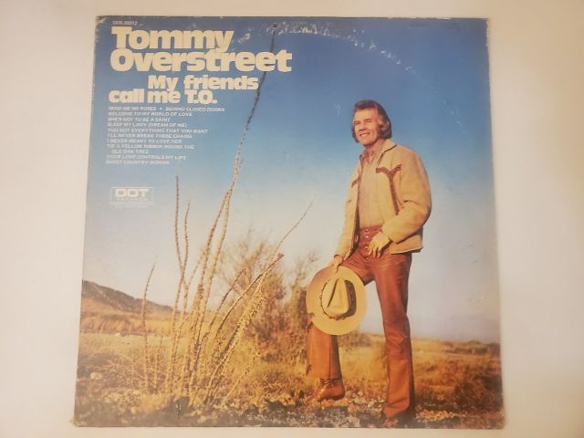 Tommy Overstreet My Friends Call Me T.O. vinyl record