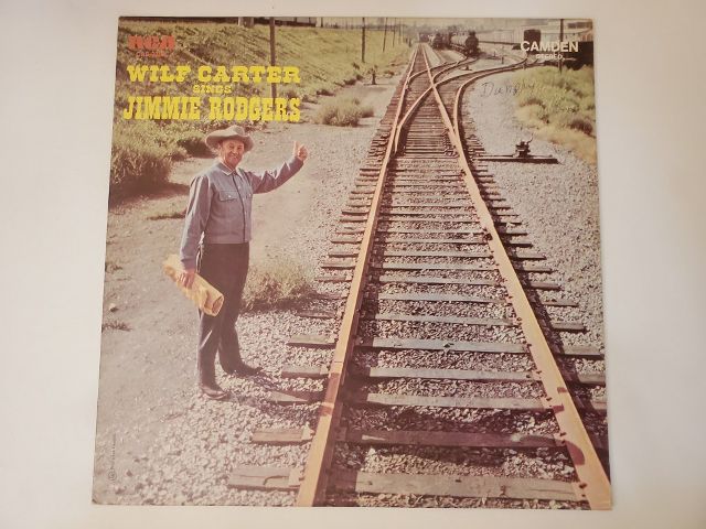 Wilf Carter Sings Jimmie Rodgers vinyl record