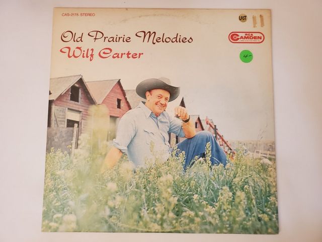 Wilf Carter Old Prairie Melodies vinyl record